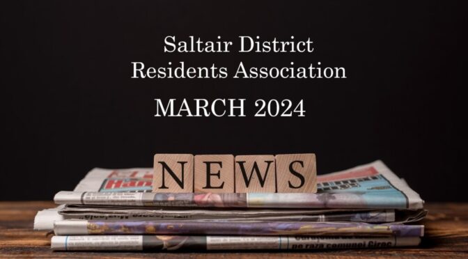 Saltair District Residents Assoc March Newsletter